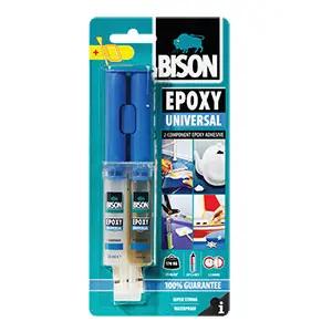 چسب دوقلوی عمومی بایسن مدل Epoxy Universal سایز 24 میلی لیتر