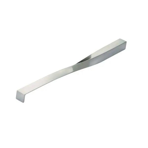 دستگیره کابینت بهریزان مدل 315-2-128 سایز 128 میلی متر نیکل خش دار