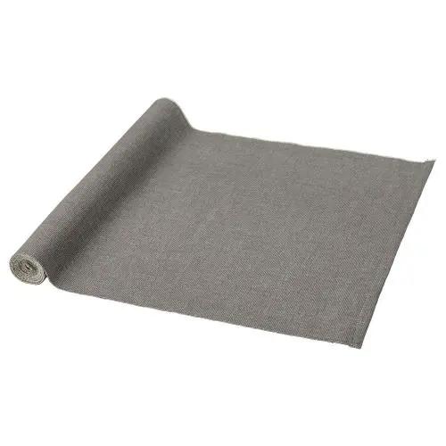 رانر رومیزی ایکیا مدل SVARTSENAP سایز 130×35 سانتی متر طوسی