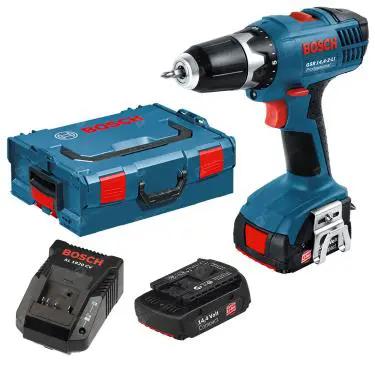 دریل و پیچ گوشتی شارژی بوش مدل GSR 14,4 V-2-LI