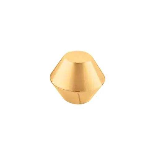 دستگیره کابینت تک پیچ بهریزان مدل SH505-5-S طلایی
