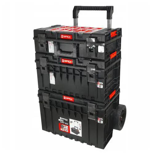 مجموعه 3 عددی جعبه ابزار کیوبریک مدل One Cart 2.0 Expert سایز 105 لیتر