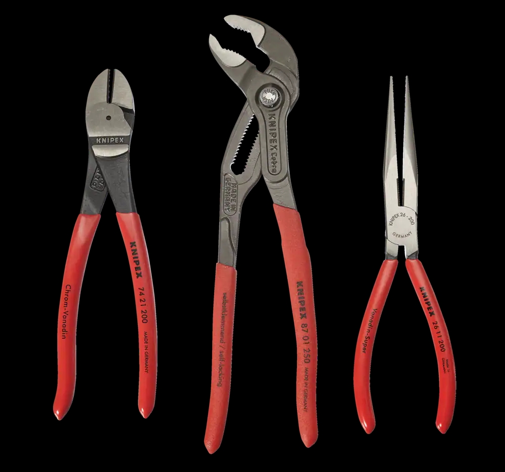 انبر و ابزار KNIPEX | هر چیزی که دل یک صنعتگر می خواهد